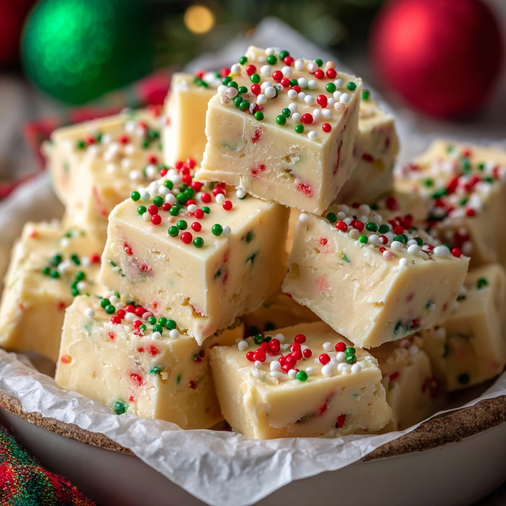 Christmas Shortbread Sugar Cookie Bites Recipe - Recipe Image