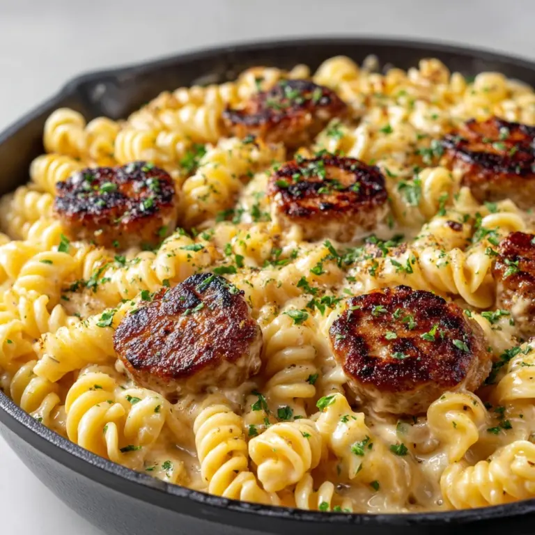 Ultimate Creamy Pepper Jack Chicken & Sausage Pasta Recipe