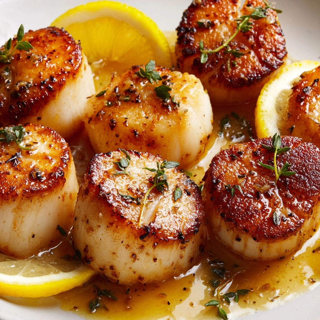 Pan-Seared Scallops: An Amazing Ultimate Seafood Sensation Recipe - Recipe Image
