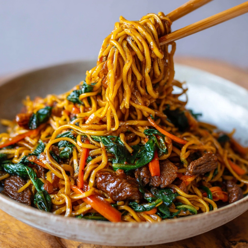 Easy Lo Mein Recipe - Recipe Image