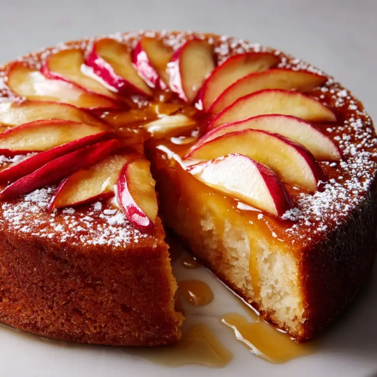 Maple Apple Ricotta Cake Recipe