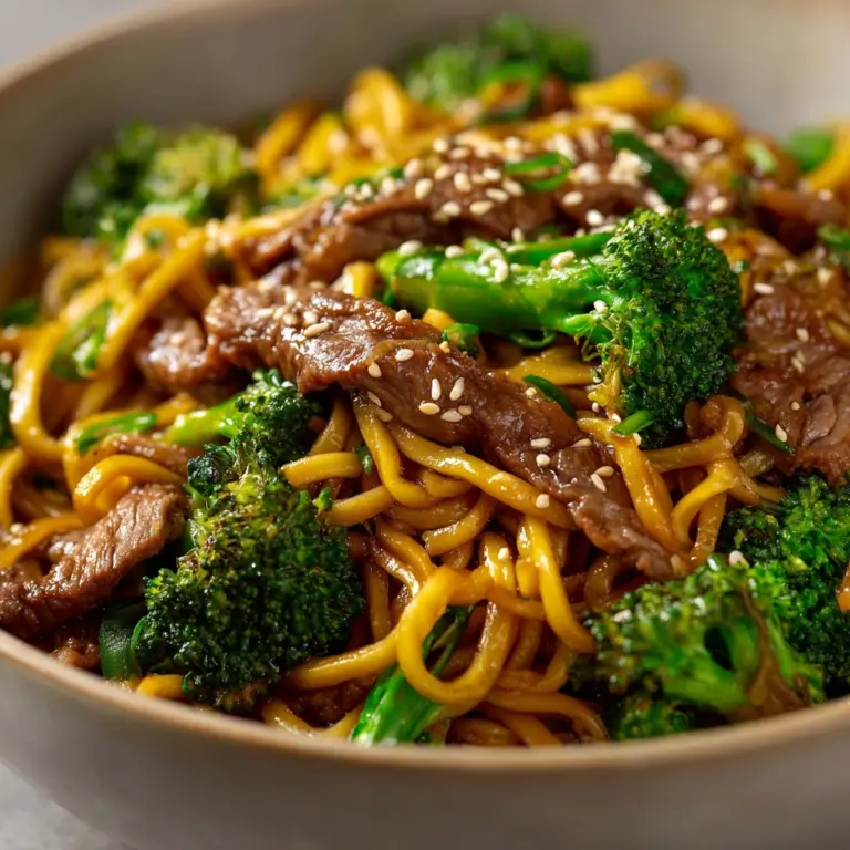 Beef and Broccoli Ramen Stir Fry Recipe