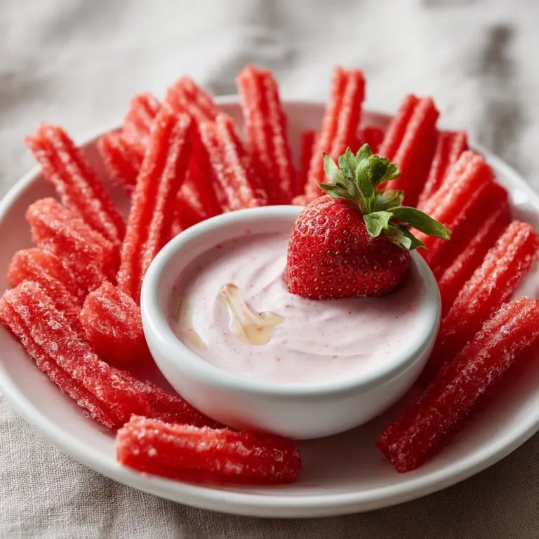 Watermelon Fries with Lime Yogurt Dip Recipe