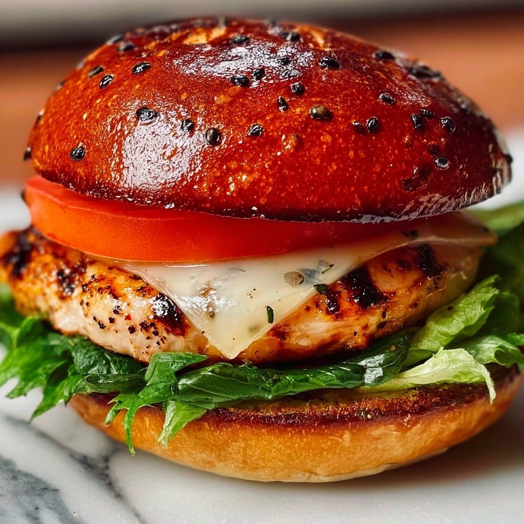 Irresistibly Juicy Spicy Chipotle Chicken Burger Recipe - Recipe Image