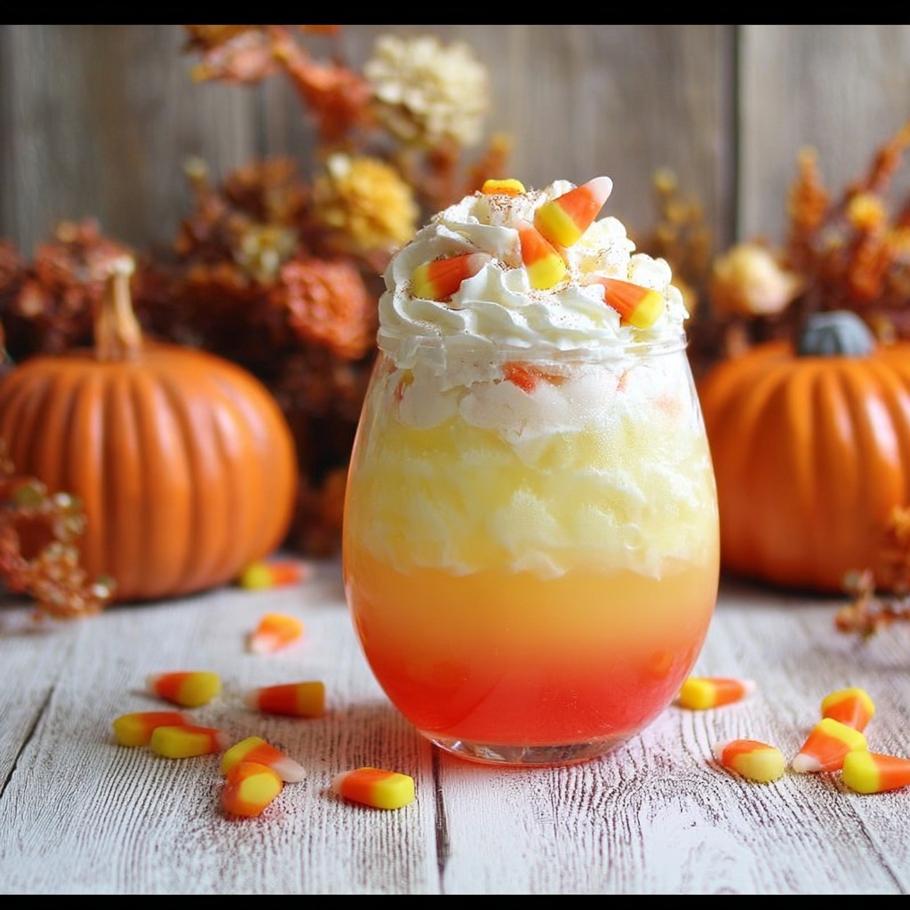 Candy Corn Cocktail Recipe - Recipe Image