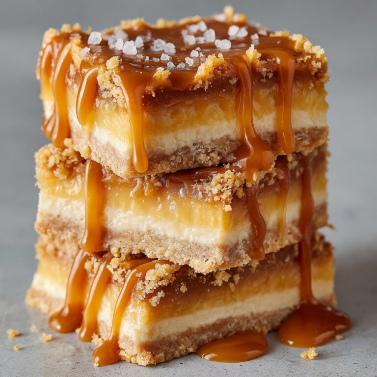 Salted Caramel Butter Bars Recipe