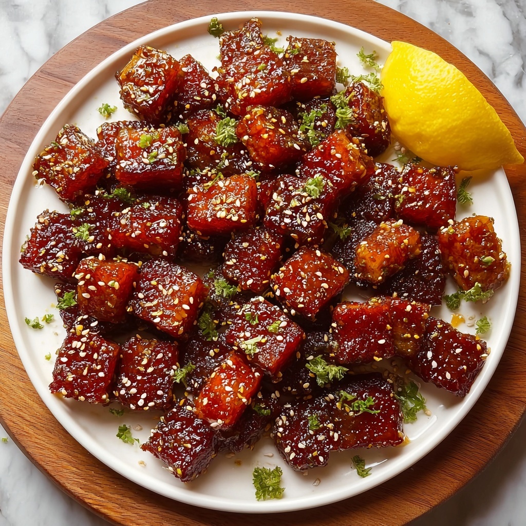 Crispy Air Fryer Honey Garlic Salmon Bites Recipe - Recipe Image