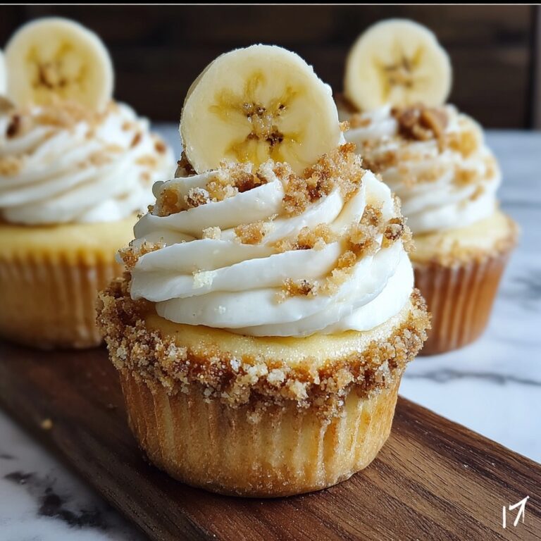 Indulgent Mini Banana Pudding Cheesecakes Recipe