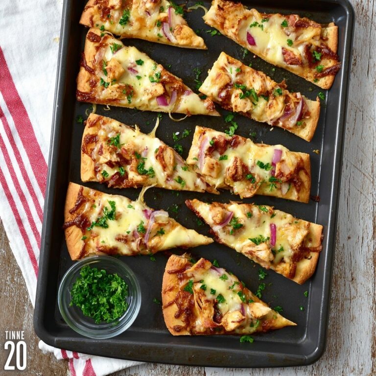 BBQ Chicken Flatbread Recipe