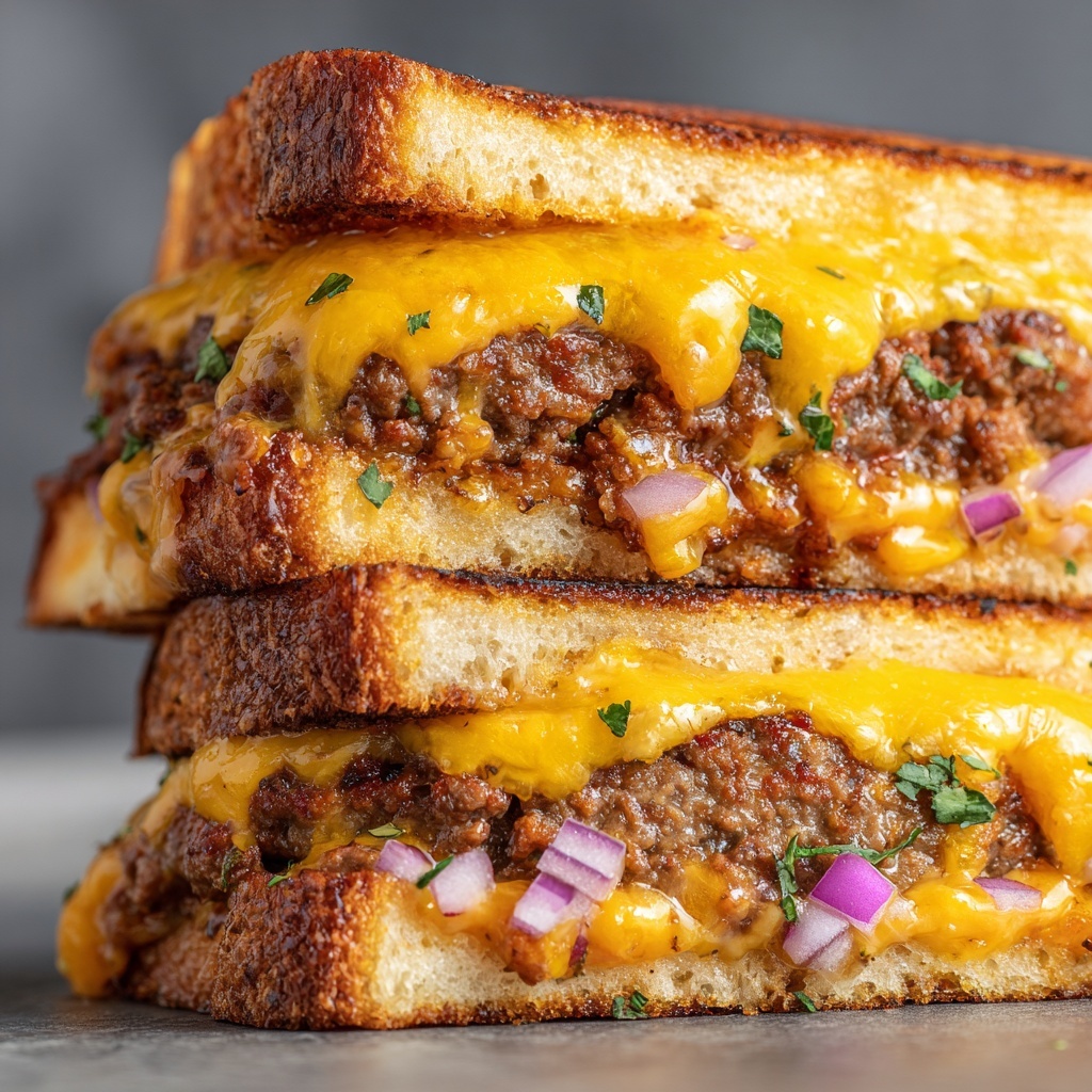 Patty Melt with a Special Secret Sauce Recipe - Recipe Image