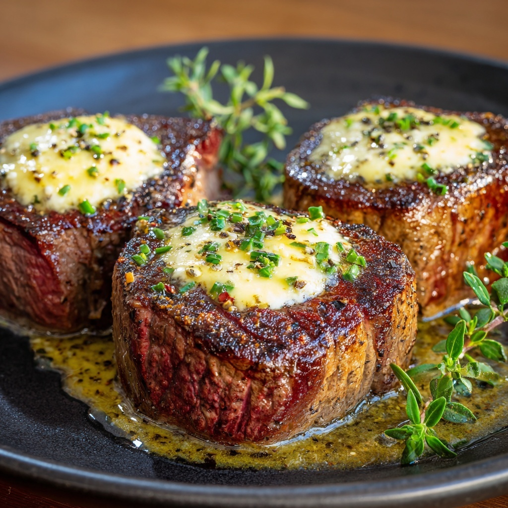 Perfect Pan-Seared Steak with Garlic Butter Recipe - Recipe Image