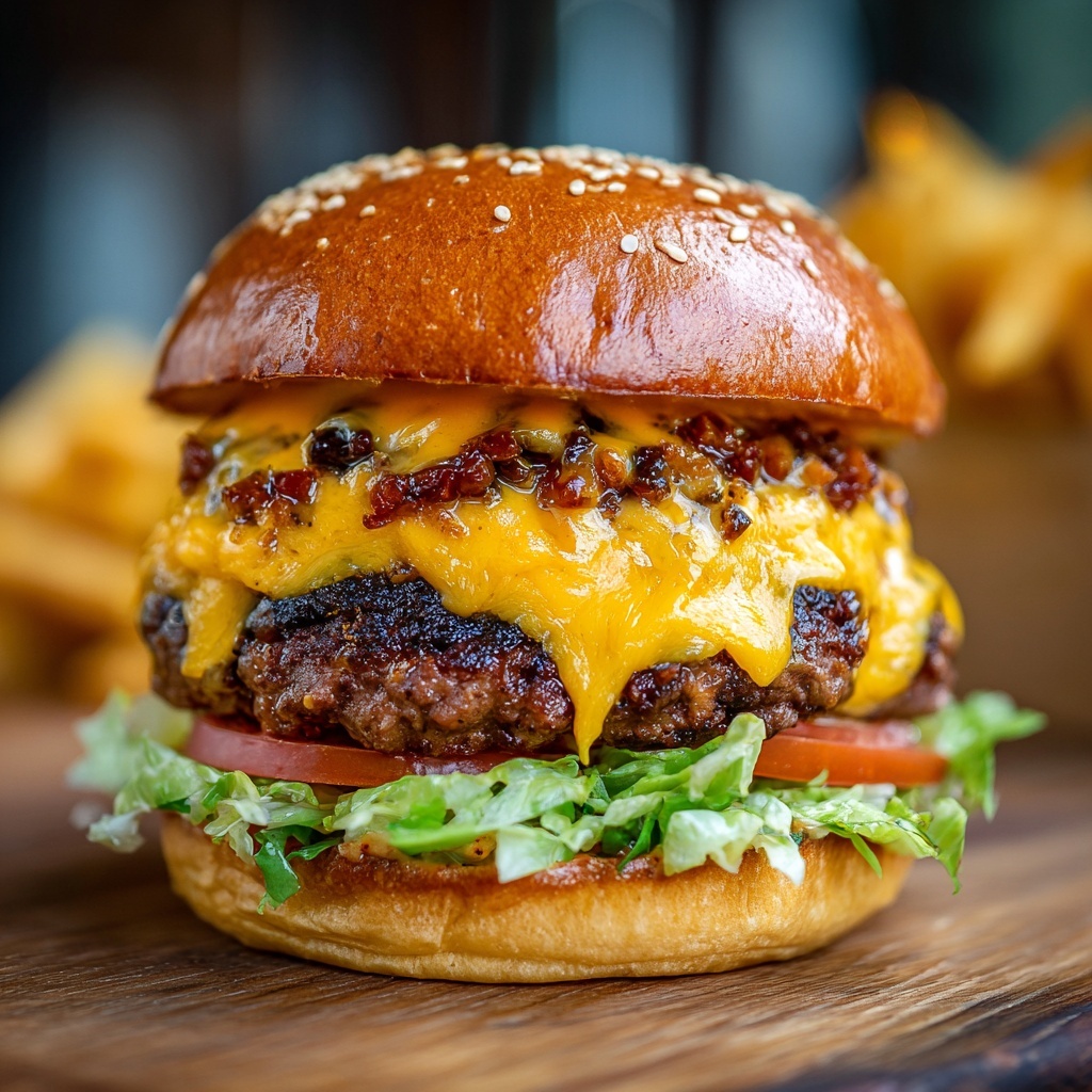 Delicious Crack Burgers Recipe - Recipe Image