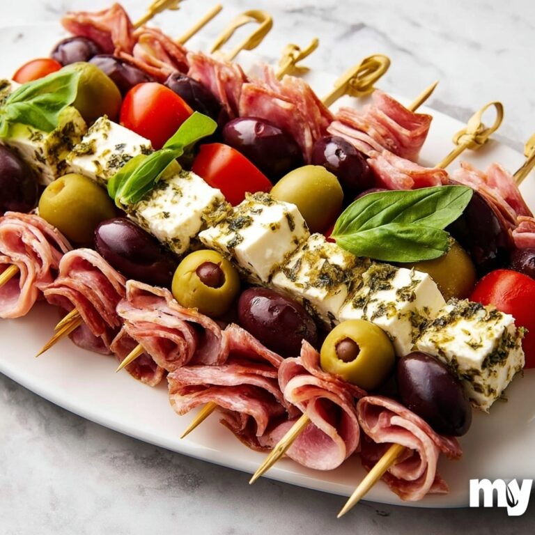 Antipasto Skewers Appetizer Recipe