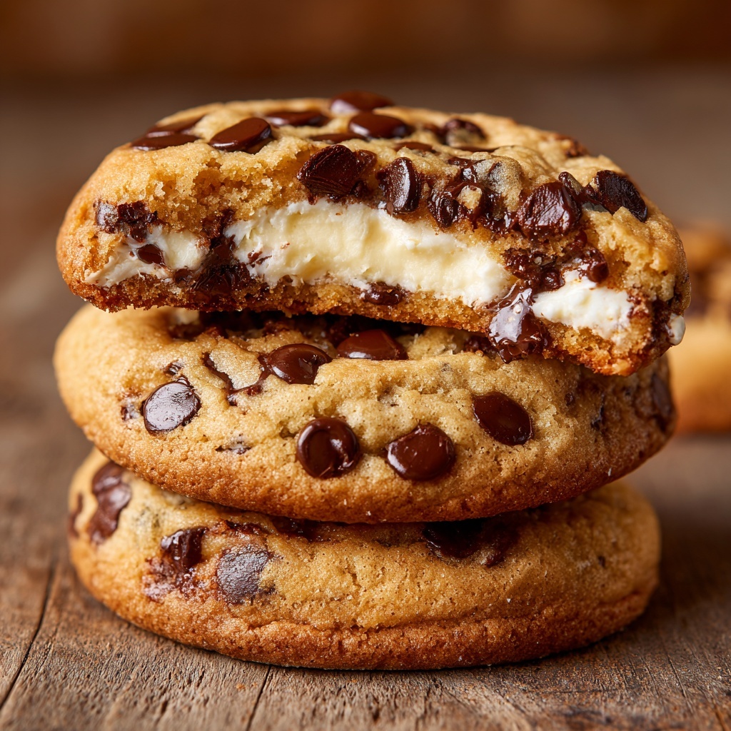 Chocolate Chip Cheesecake Cookies Recipe - Recipe Image