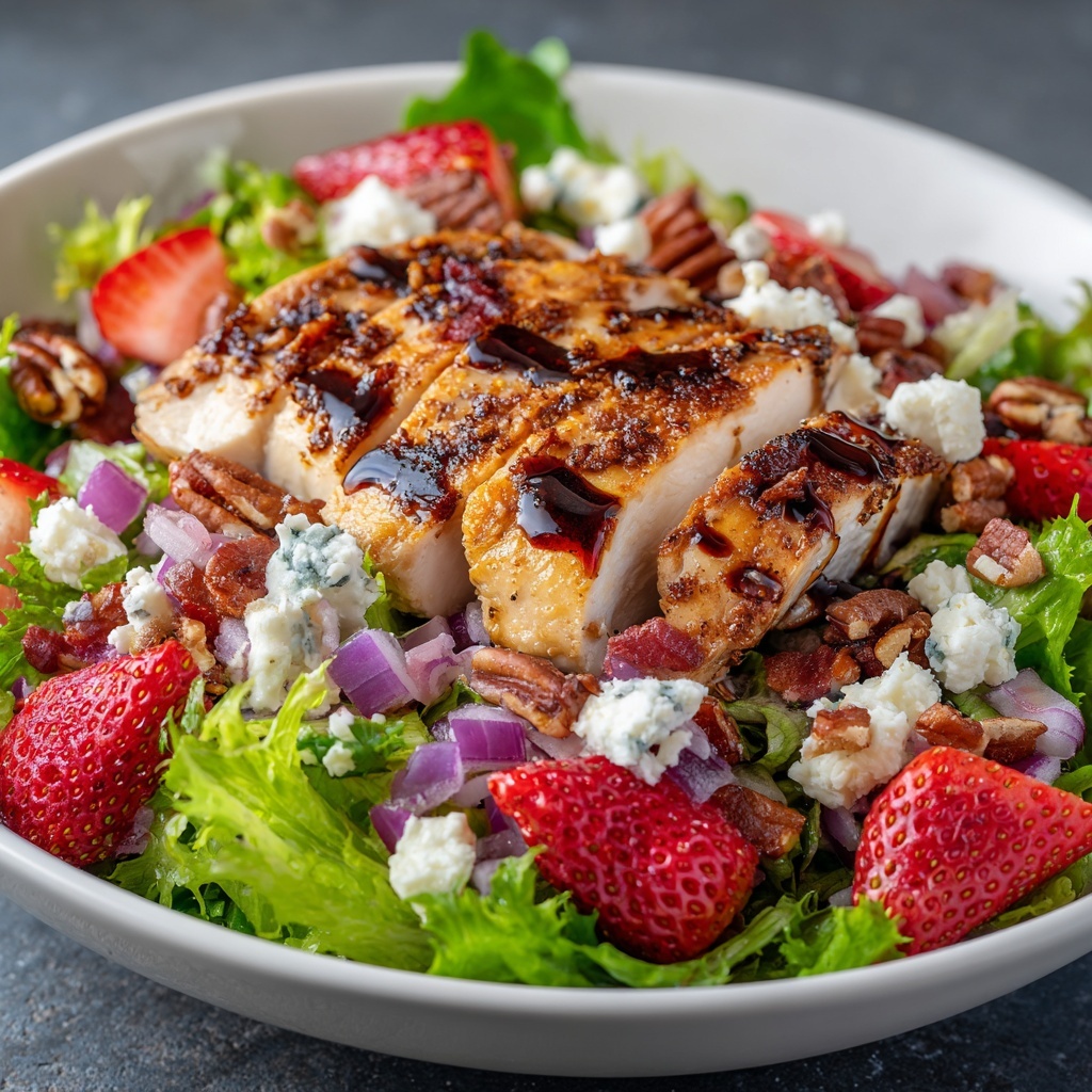 Strawberry Chicken Salad Recipe - Recipe Image