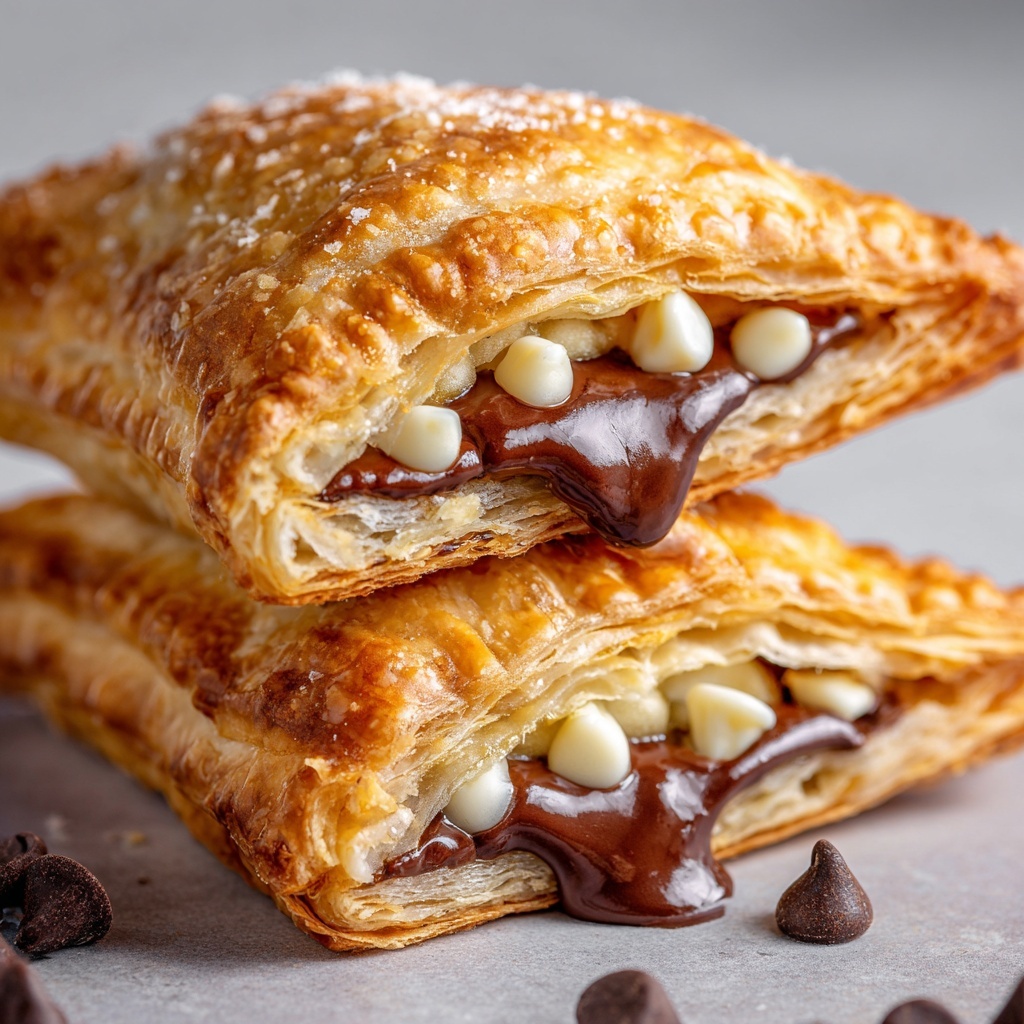 Chocolate Chip Cookie Dough Turnovers Recipe - Recipe Image