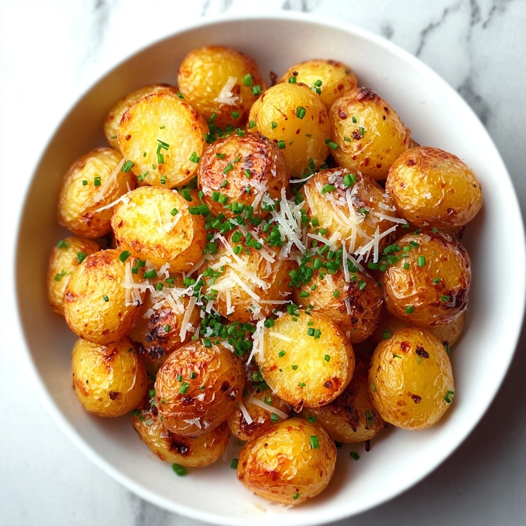 Creamy Garlic Baby Potatoes Recipe - Recipe Image