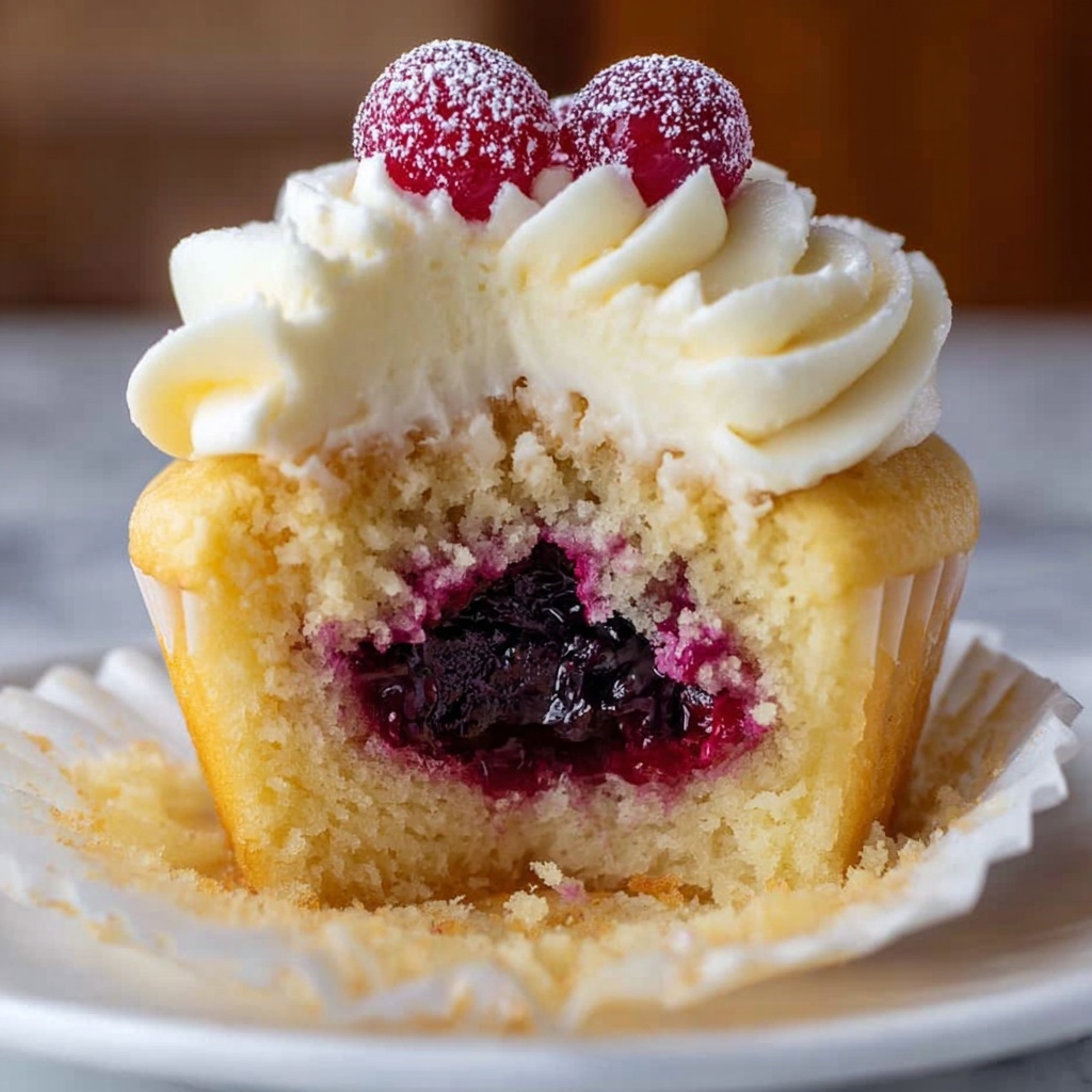 Cranberry Orange Cupcakes with Orange Cream Cheese Frosting Recipe - Recipe Image