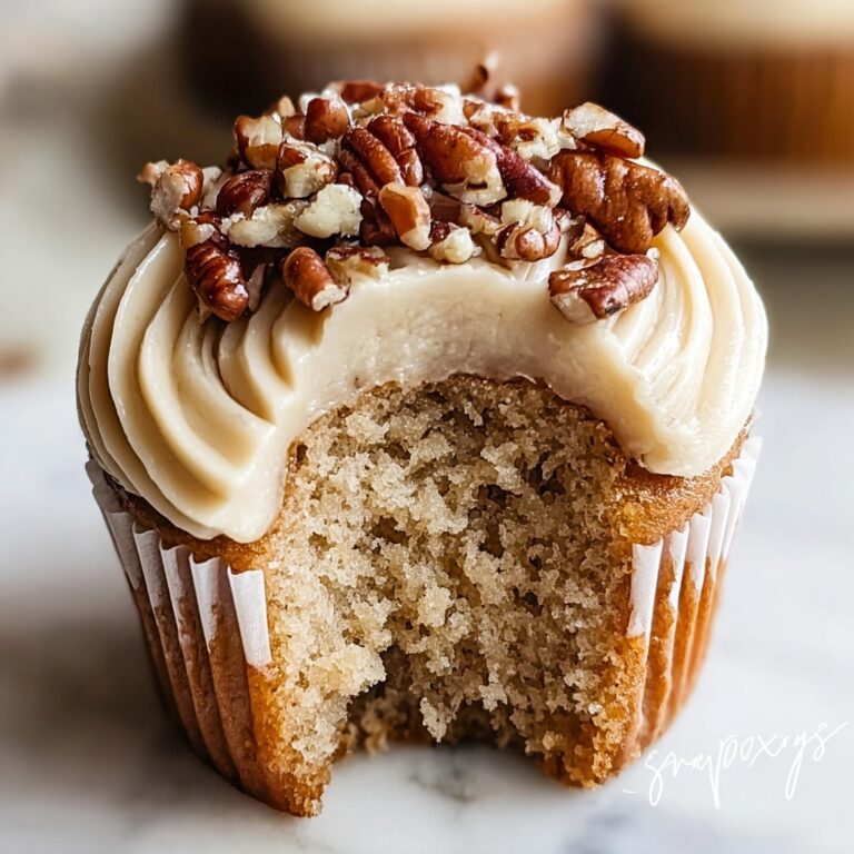 Banana Cinnamon Pecan Cupcakes with Cream Cheese Frosting Recipe