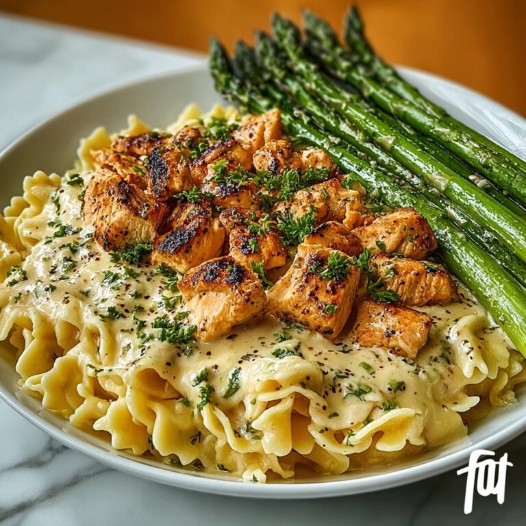 Indulgent Greek Chili Chicken Alfredo with Smoky Feta Cream Recipe