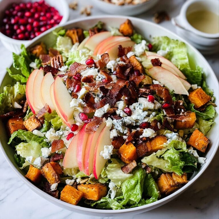 Autumn Salad with Apple Cider Vinaigrette Recipe
