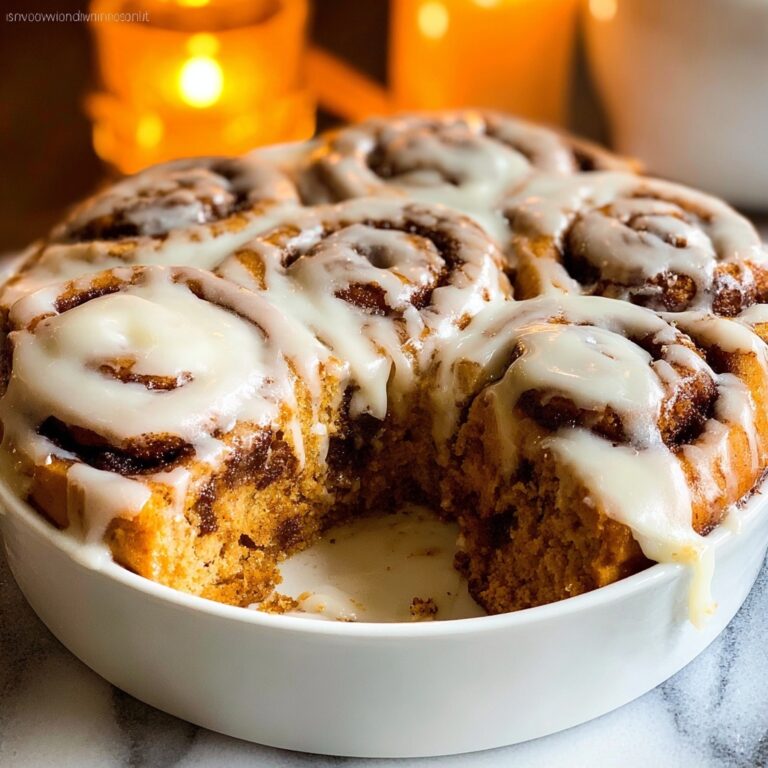 Sweet Potato Cinnamon Roll Cake Recipe