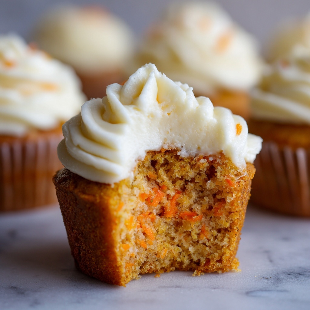 Carrot Cake Cupcakes Recipe - Recipe Image