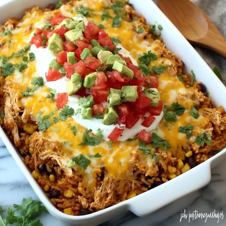 Creamy Mexican Chicken and Rice Casserole Recipe