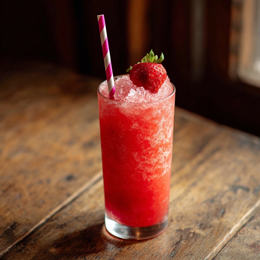 Strawberry Slushy Recipe - Recipe Image