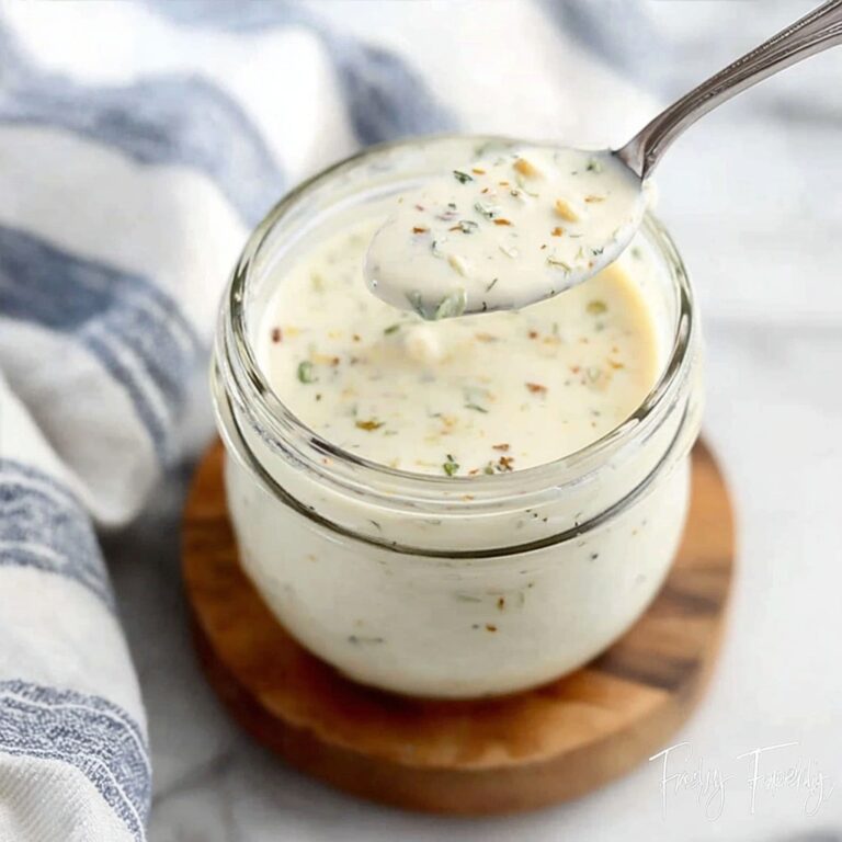 15 Minute Garlic Parmesan Sauce Recipe