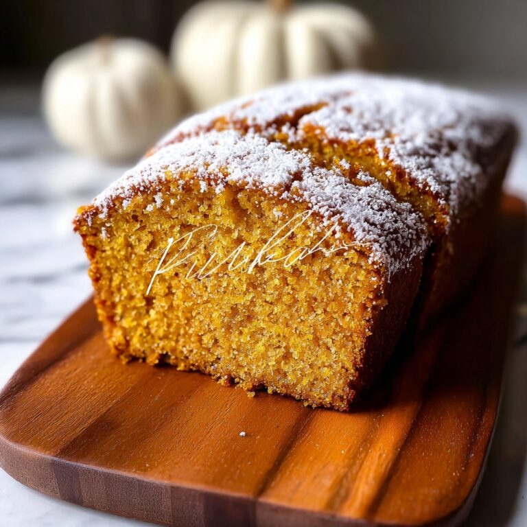 Cinnamon Sugar Pumpkin Bread Recipe