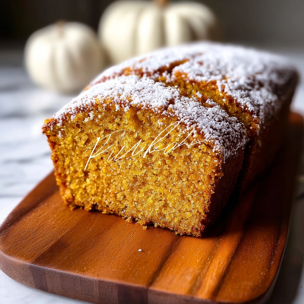 Cinnamon Sugar Pumpkin Bread Recipe - Recipe Image