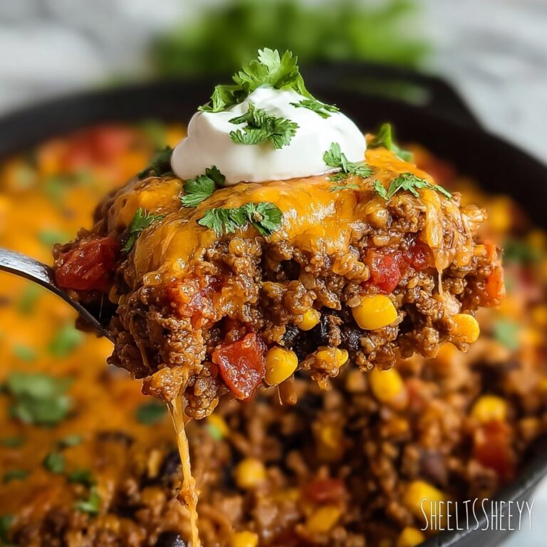 Slow Cooker Taco Casserole Recipe