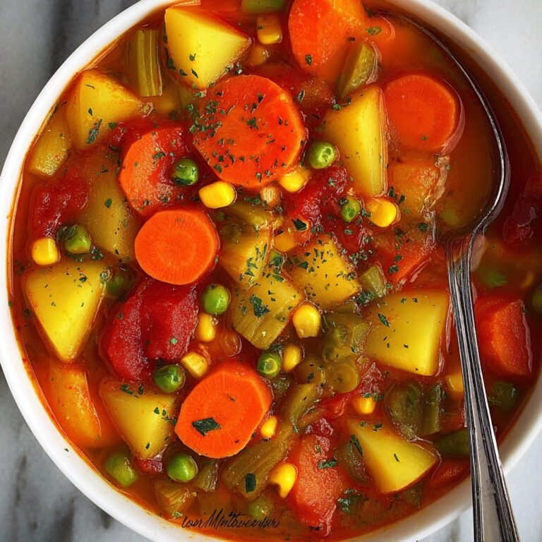 Vegetable Soup Recipe