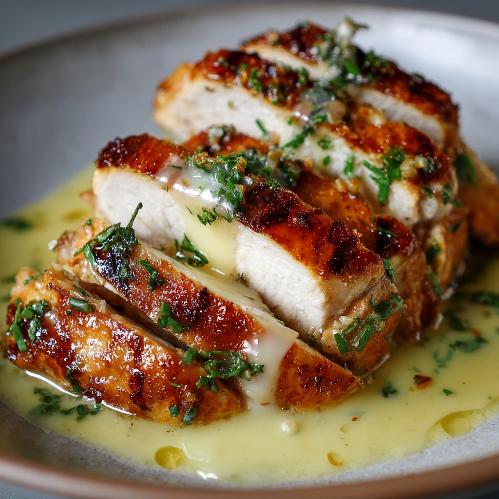 Chicken Wraps with Garlic Cream Sauce Recipe - Recipe Image