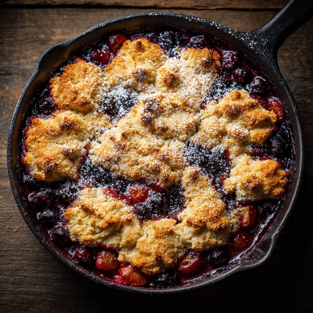 Classic Southern Fruit Cobbler Recipe - Recipe Image