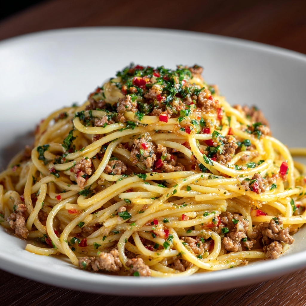 Spaghetti with Tuna and Capers Recipe - Recipe Image