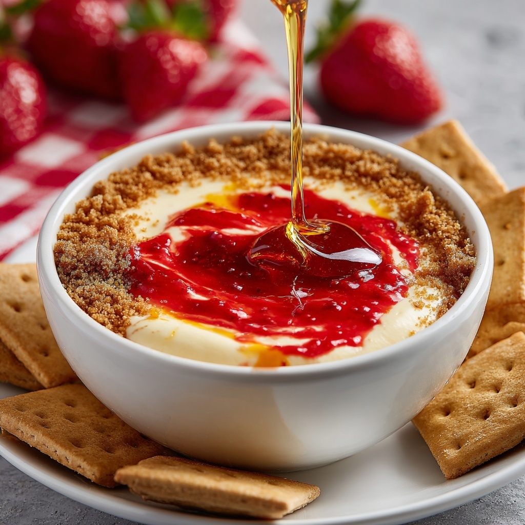 Strawberry Cheesecake Dip Recipe - Recipe Image