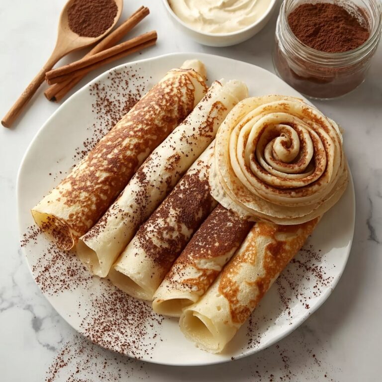 Cinnamon Roll Protein Crepes Recipe