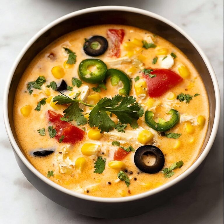 Creamy Chicken Enchilada Soup Recipe