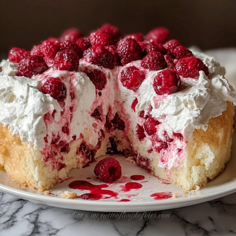 Light and Fluffy Raspberry Angel Food Cake to Savor Recipe