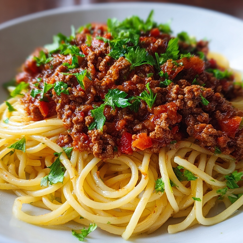 Cowboy Spaghetti Recipe - Recipe Image