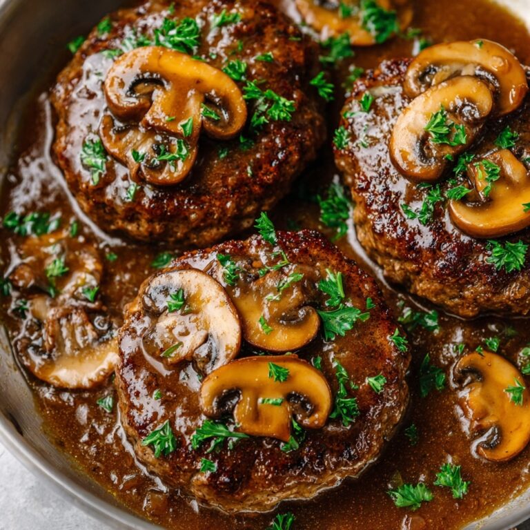Easy Homemade Salisbury Steak Recipe