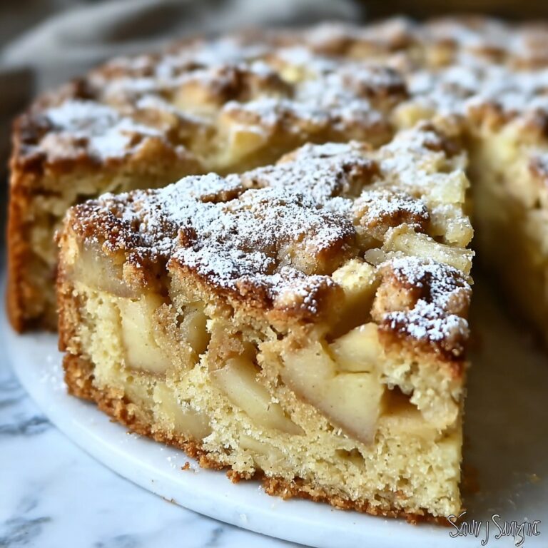 3 Ingredient Apple Cake Recipe