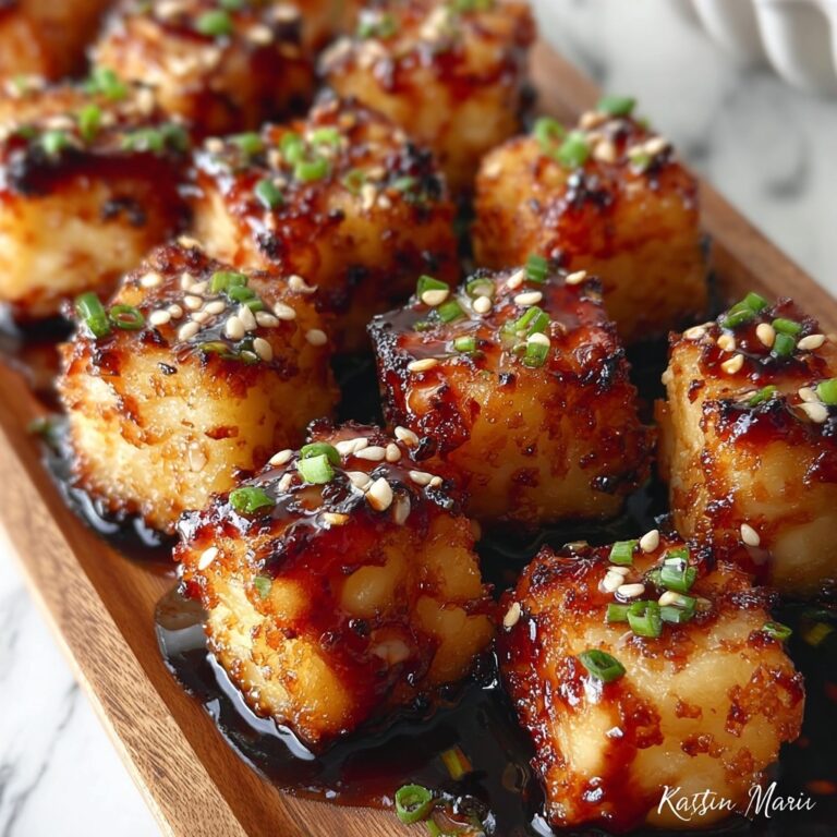 Honey Garlic Salmon Bites Recipe