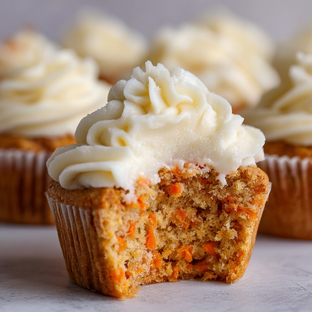 Carrot Cake Cupcakes Recipe - Recipe Image