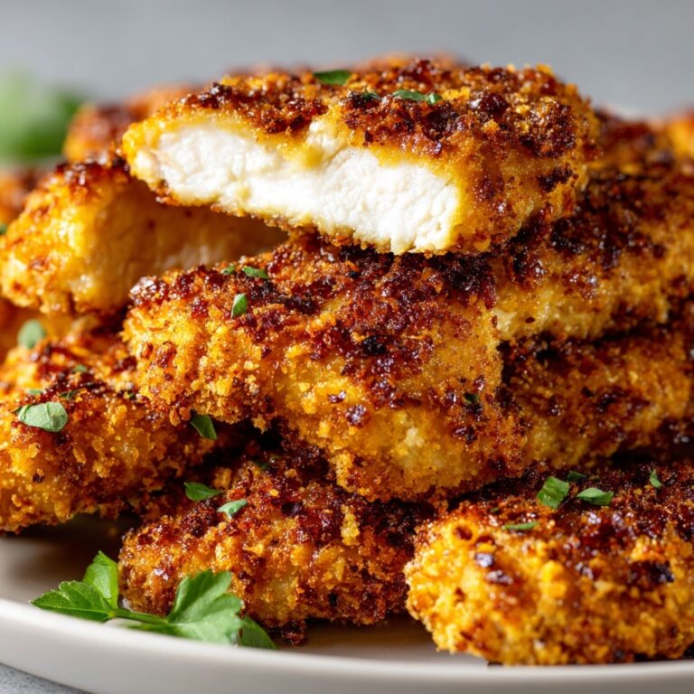 Crispy Parmesan Ranch Chicken Tenders Recipe
