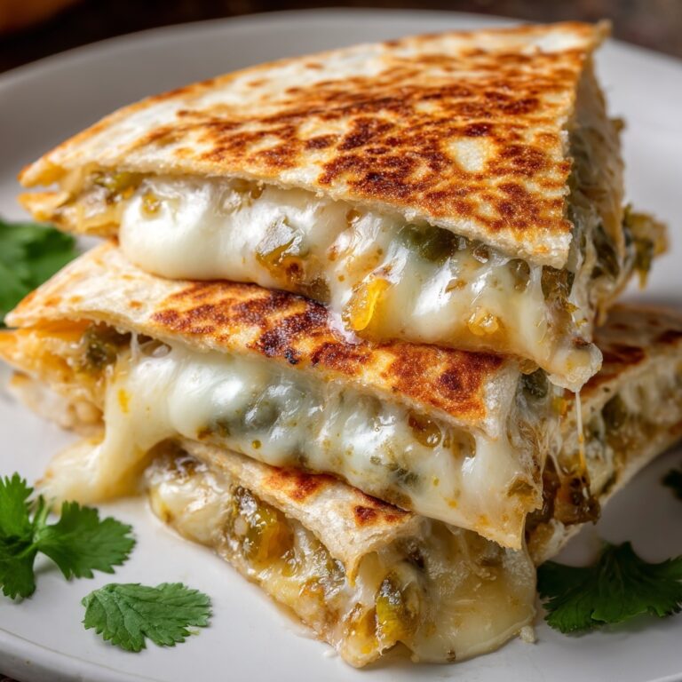 Chile Relleno Quesadilla Recipe