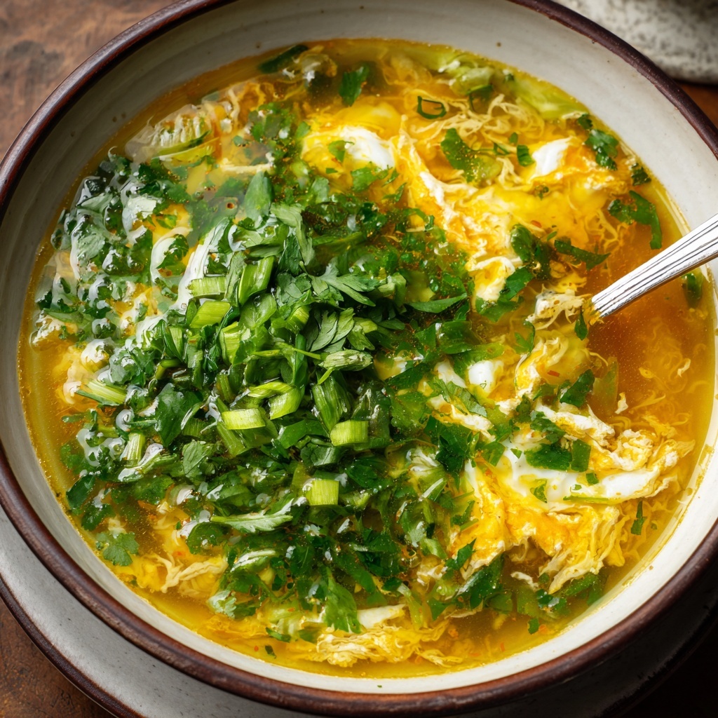 Easy Egg Drop Soup Recipe - Recipe Image