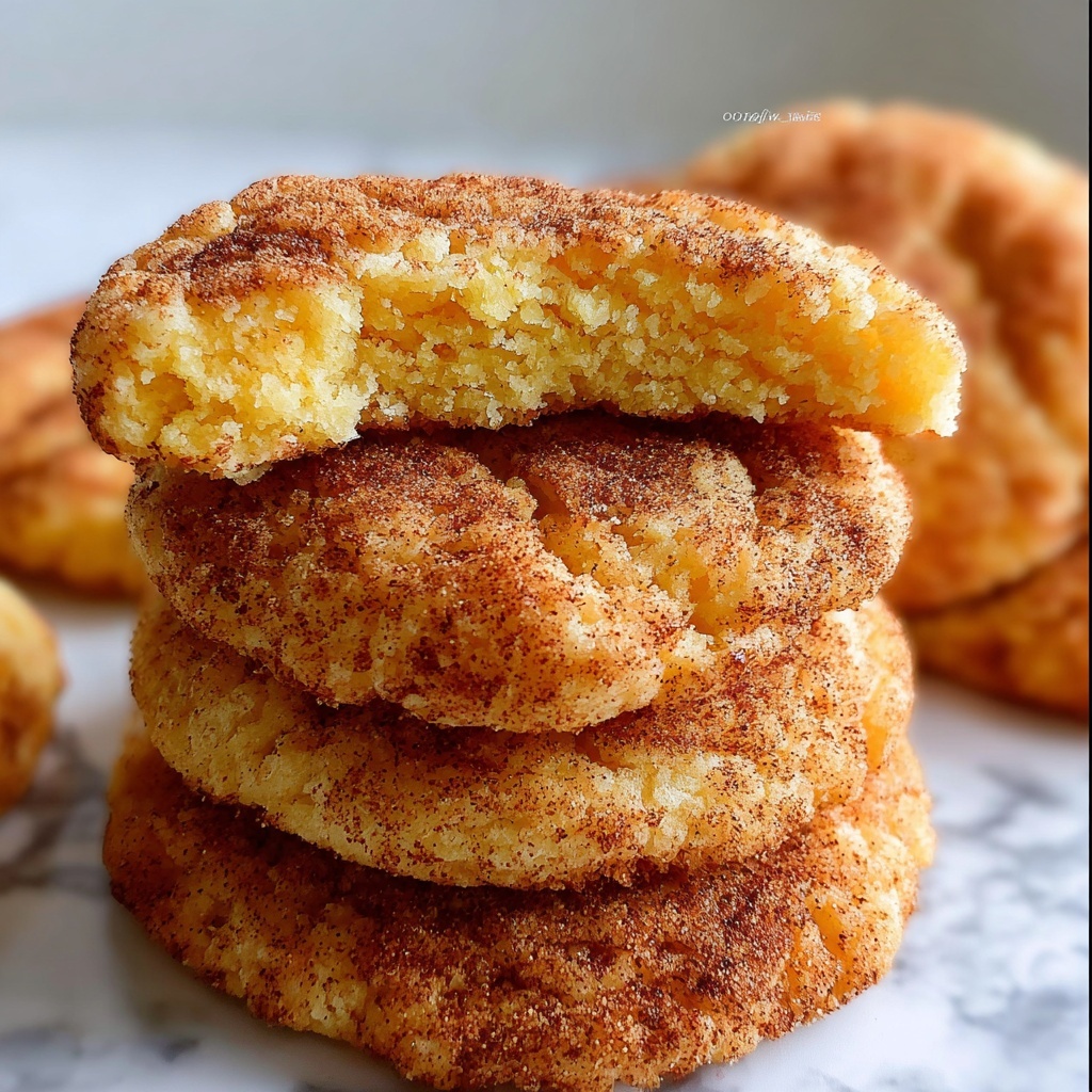 Soft Pumpkin Snickerdoodles Recipe - Recipe Image